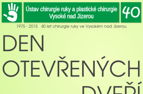 Ústav chirurgie ruky a plastické chirurgie ve Vysokém nad Jizerou slaví 40 let